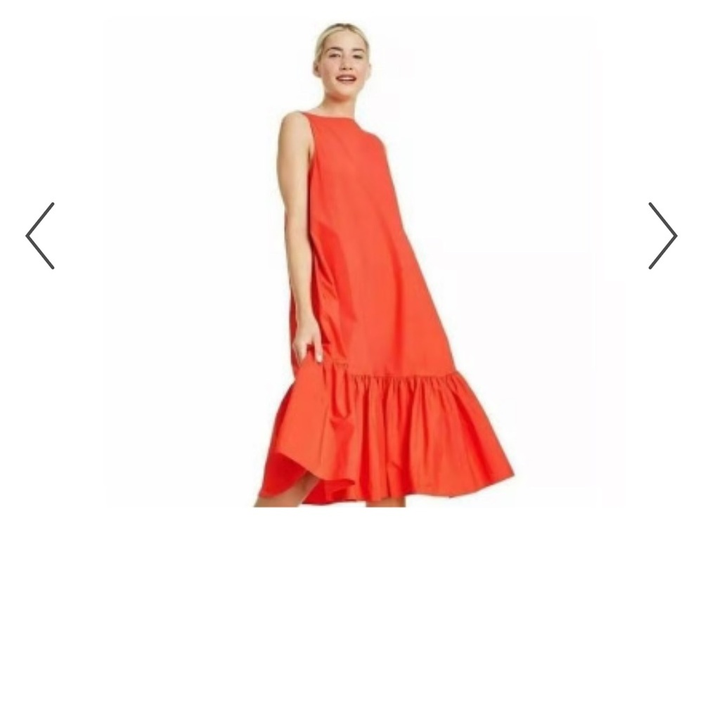 Christopher John Rogers Vibrant Red High Low Dress
